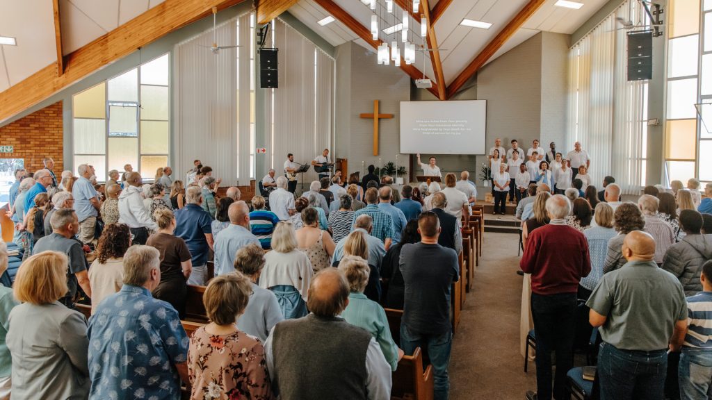 Benoni Baptist Church Exalting Worship Choir and Congregation